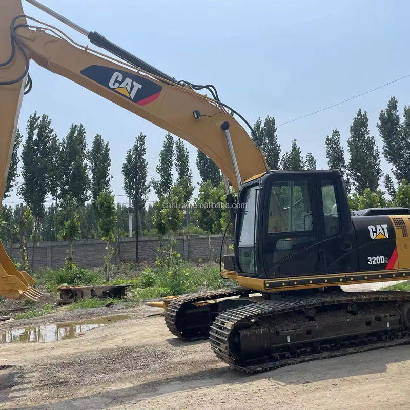cat asli digunakan excavator cat 320d di cina shanghai tangan kedua cat 320d untuk dijual