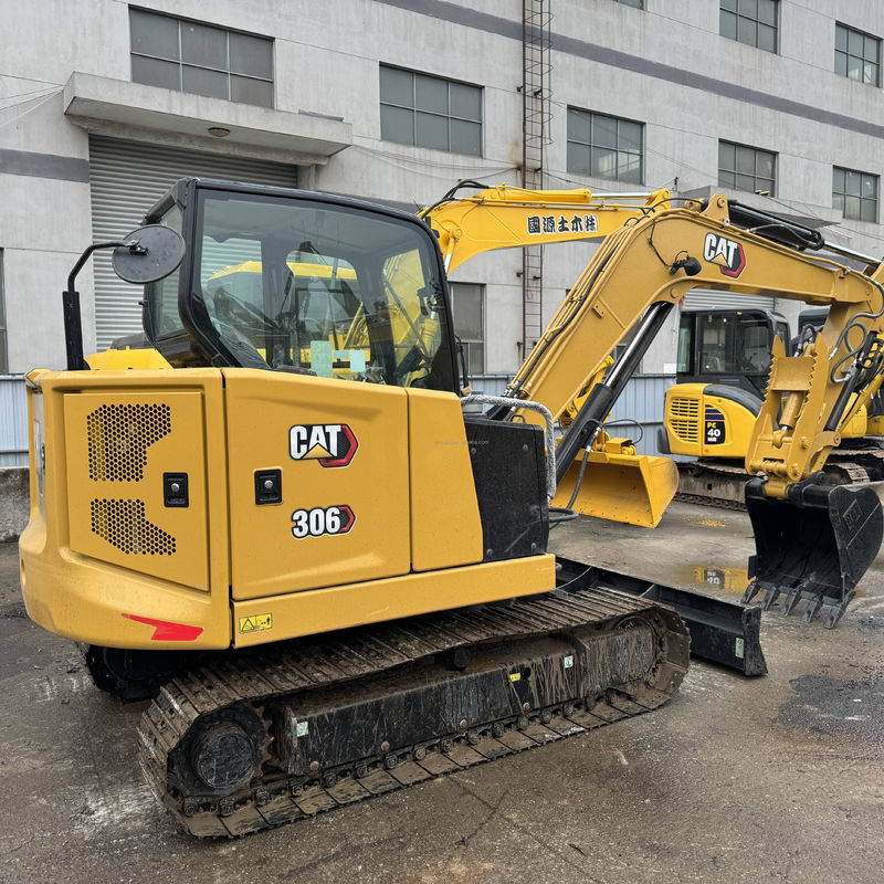 Digunakan mini excavator cat306 cat306E2 cat307 mesin merangkak bekas excavator kecil cat 306 cat 306E2 cat 307