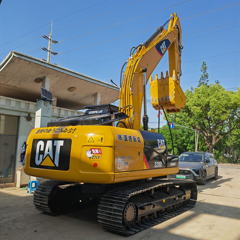 20ton bekas excavator cat320d/second hand berkualitas tinggi crawler excavator cat320d dengan jam kerja yang rendah untuk dijual