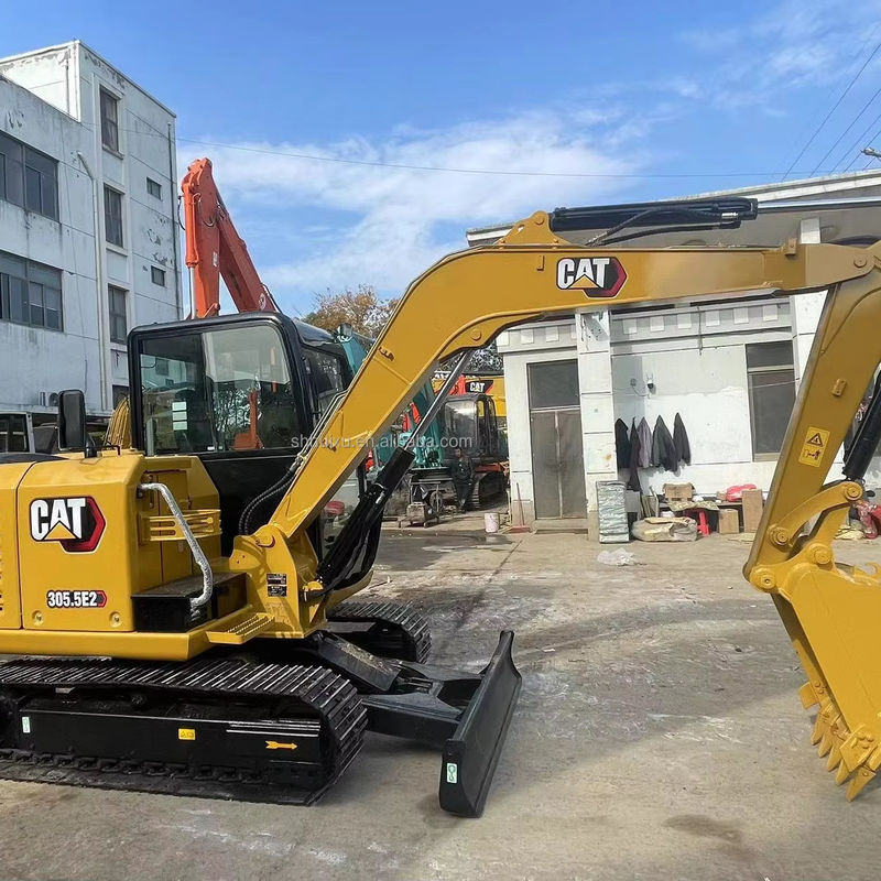 mini usd excavator crawler cat 305.5e/second hand cat 305,5e dengan harga murah di stok dari cina