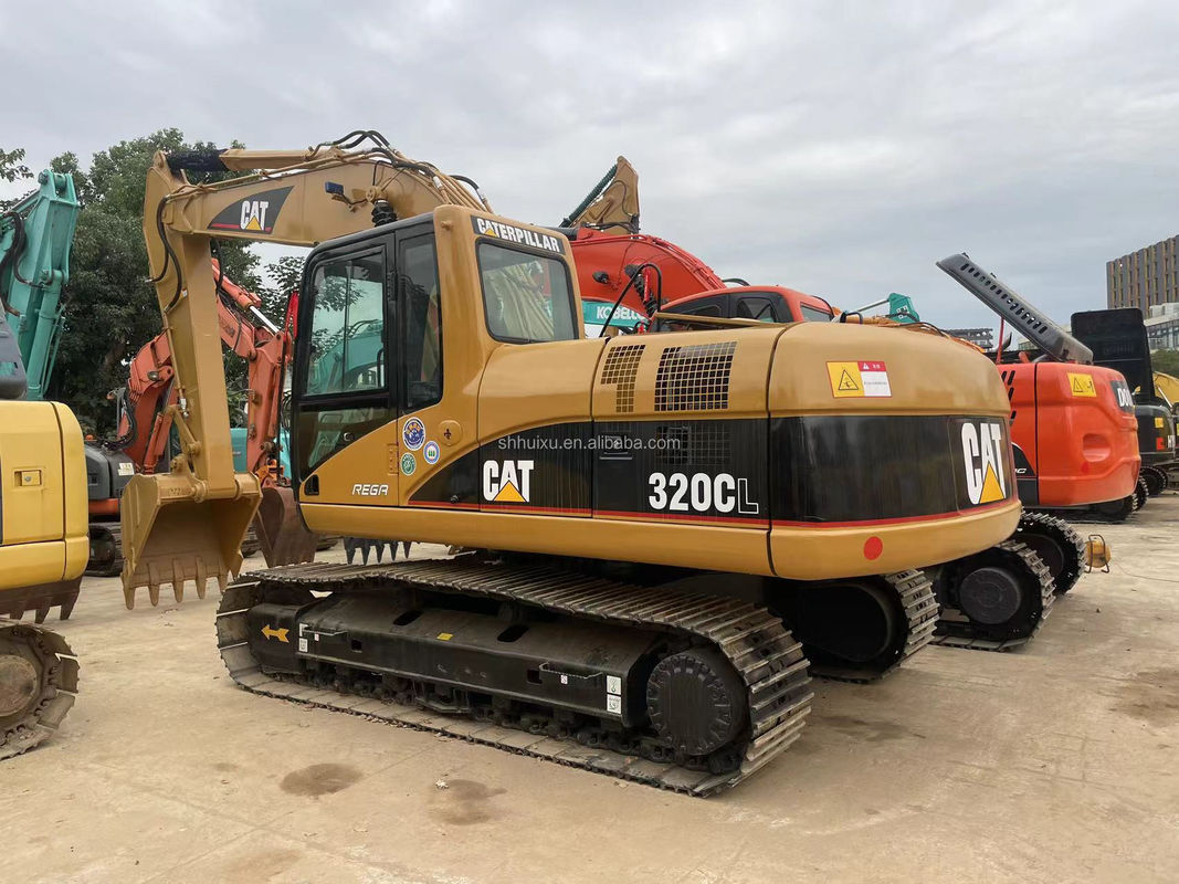 CAT320GC Digunakan Cat Excavator Asli Kondisi Baik 20,5 Ton Crawler Bergerak