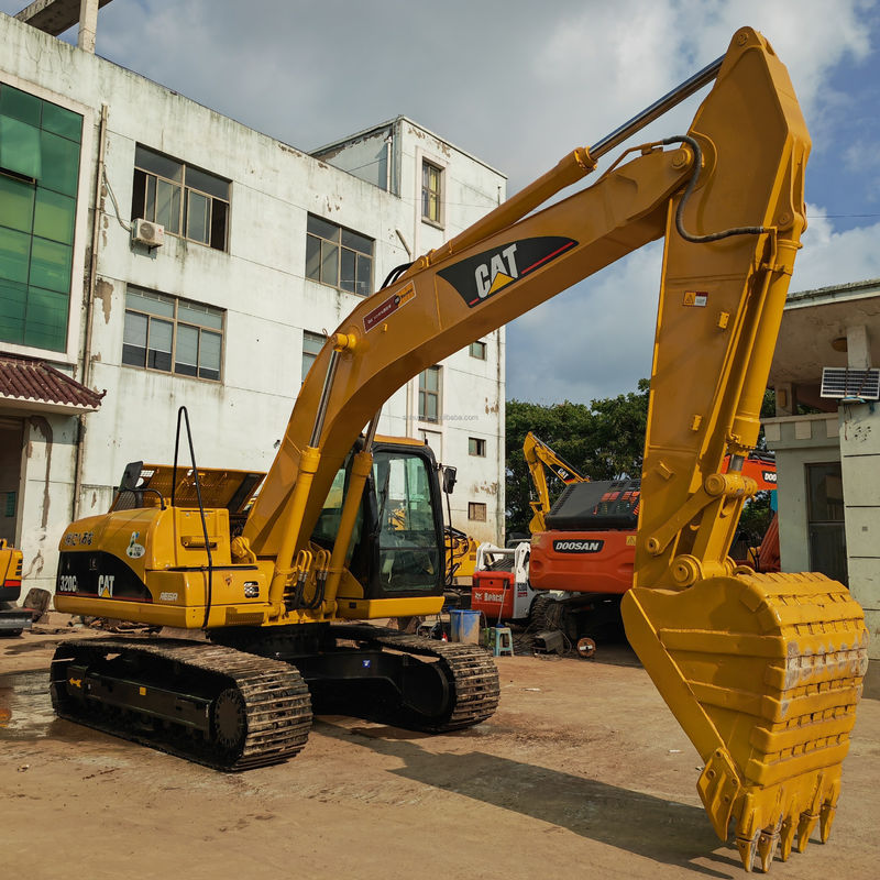 20TON bekas bagger CAT320C CAT320D CAT320GC CAT323D Prime crawler excavator CAT320C tangan kedua harga rendah