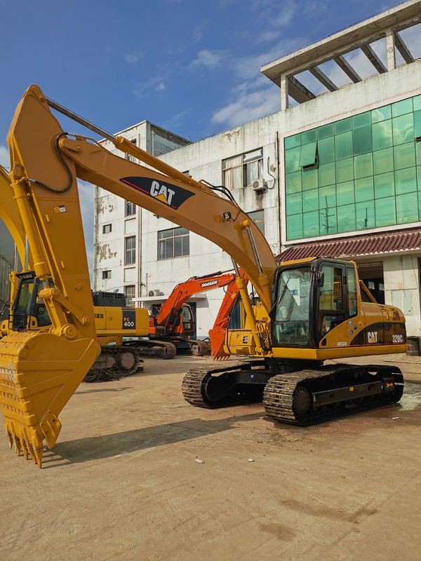 20TON bekas bagger CAT320C CAT320D CAT320GC CAT323D Prime crawler excavator CAT320C tangan kedua harga rendah