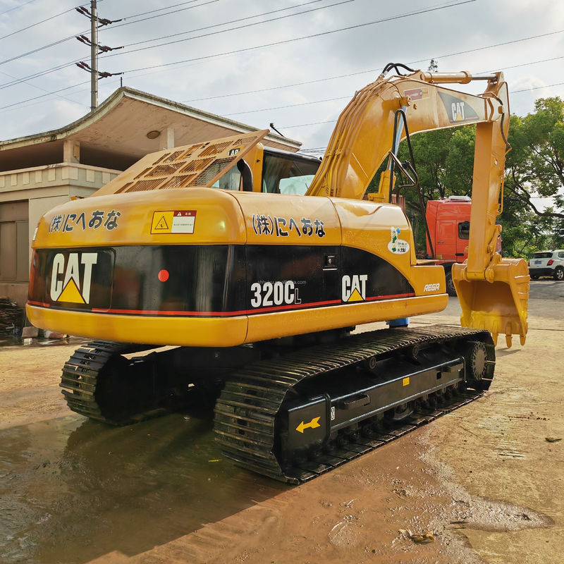 20TON bekas bagger CAT320C CAT320D CAT320GC CAT323D Prime crawler excavator CAT320C tangan kedua harga rendah