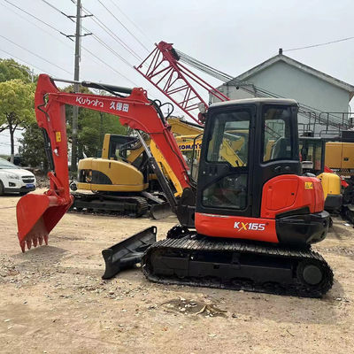 Digunakan mini excavator Kubota165 asal Jepang harga murah/second hand hydraulic crawler Excavator Kubota165 Kualitas tinggi