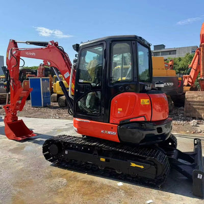 6500kg Mesin konstruksi mini bekas Kubota Kx165 Toko pakaian