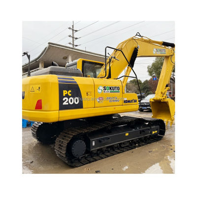20 Ton Bekas Komatsu Pc200 Mesin Konstruksi Bekas 1.2m3 Ember