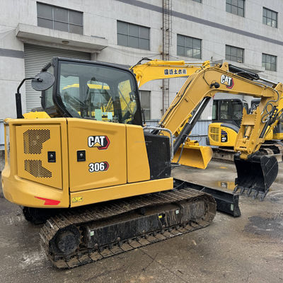 Caterpillar CAT 306 excavator crawler kecil mini excavator kondisi sempurna crawler